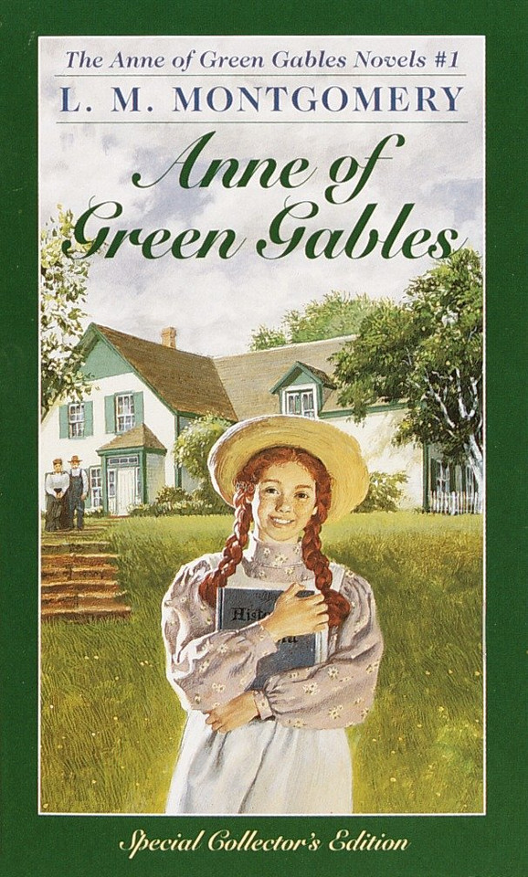 Anne of Green Gables (Anne of Green Gables) book cover by L. M. Montgomery