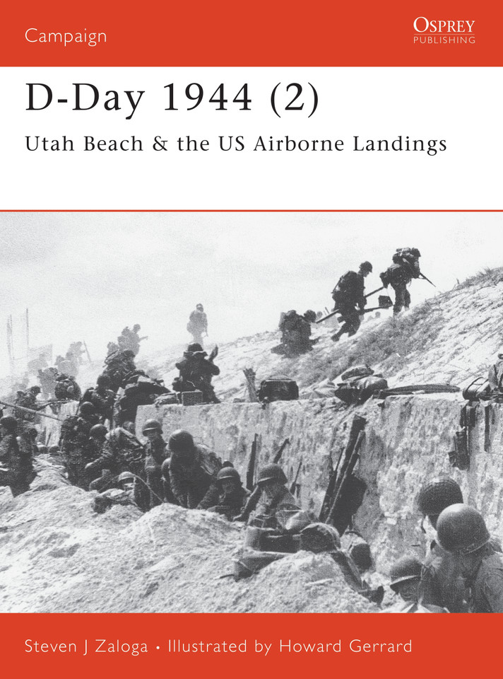 D-Day 1944 (2): Utah Beach & the US Airborne Landings (Campaign #104) book cover by Steven J. Zaloga