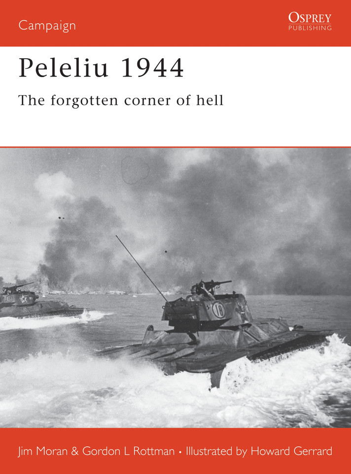 Peleliu 1944: The forgotten corner of hell (Campaign #110) book cover by Jim Moran, Gordon L. Rottman