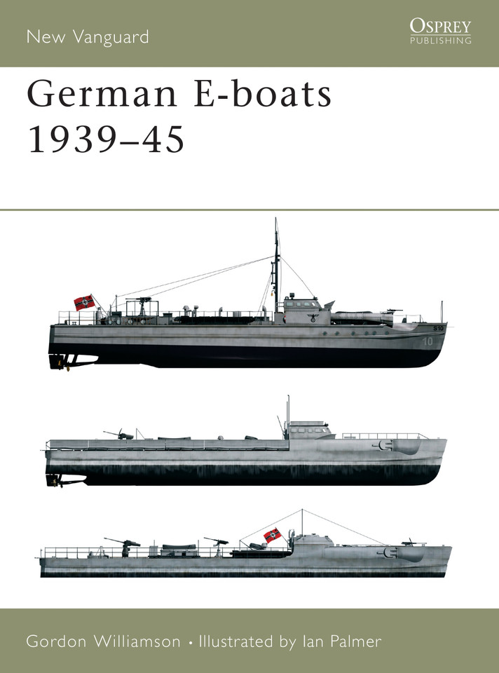 German E-boats 1939–45 (New Vanguard #59) book cover by Gordon Williamson