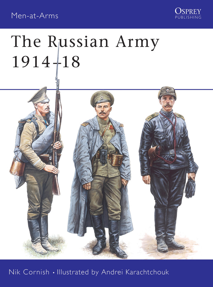 The Russian Army 1914–18 (Men-at-Arms #364) book cover by Nik Cornish