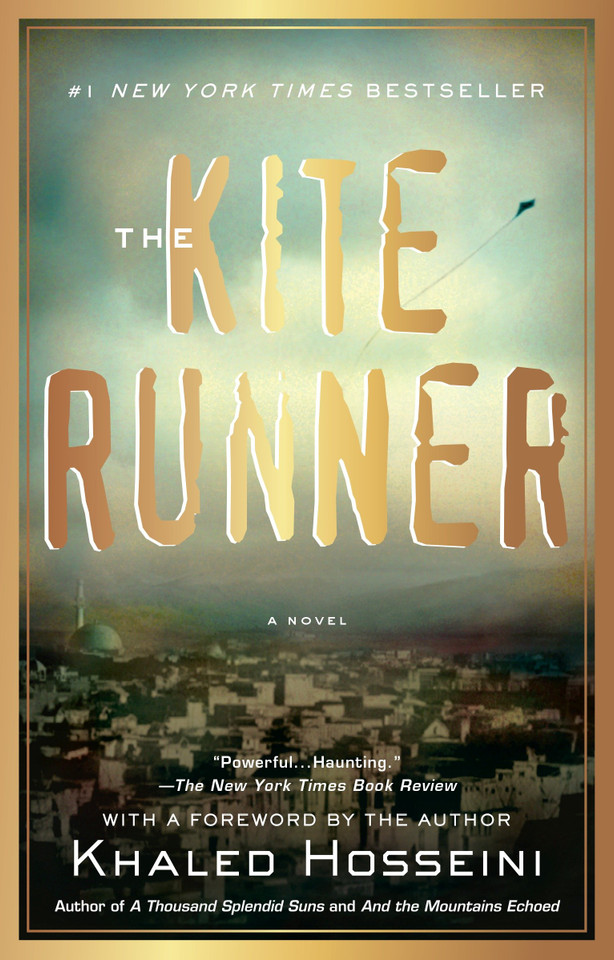 The Kite Runner book cover by Khaled Hosseini