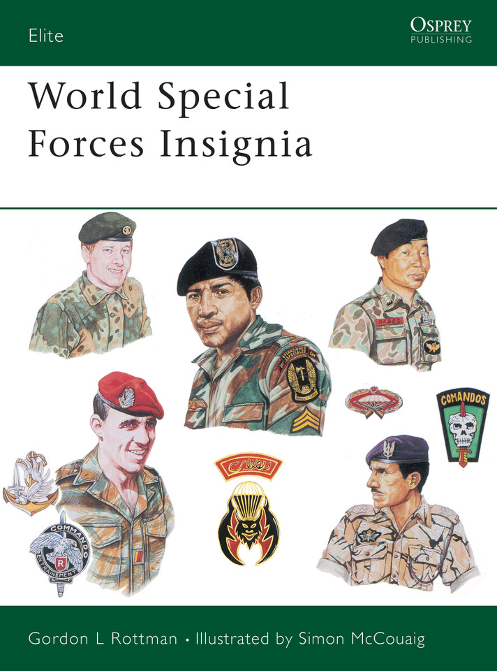 World Special Forces Insignia (Elite #22) book cover by Gordon L. Rottman