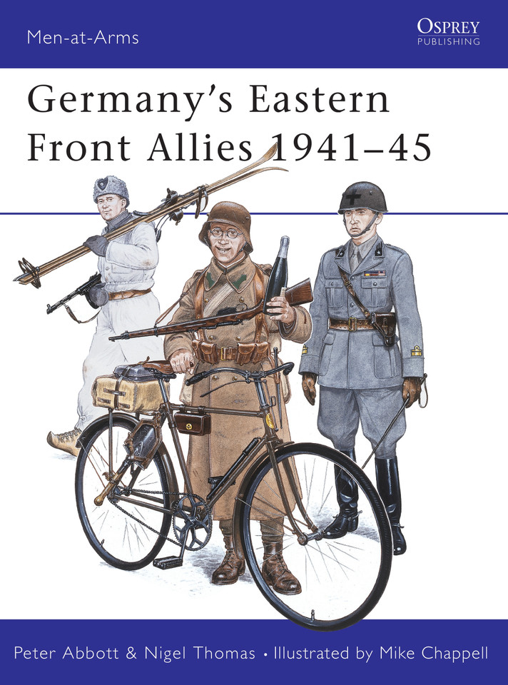 Germany's Eastern Front Allies 1941–45 (Men-at-Arms #131) book cover by Peter Abbott, Nigel Thomas