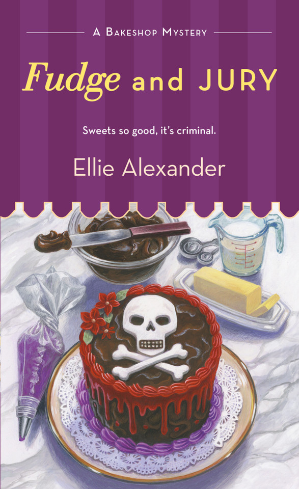 Fudge and Jury: A Bakeshop Mystery book cover by Ellie Alexander
