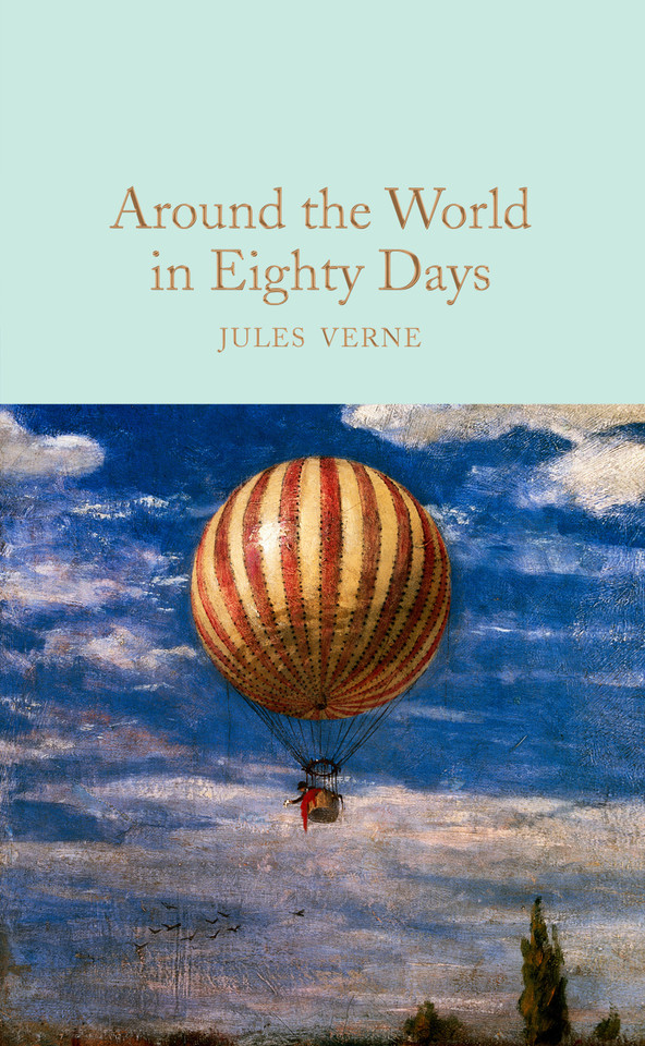 Around the World in Eighty Days book cover by Jules Verne