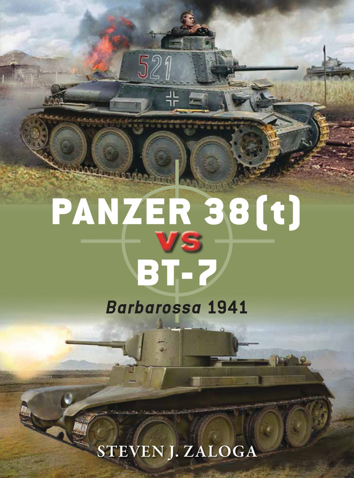 Panzer 38(t) vs BT-7: Barbarossa 1941 (Duel #78) book cover by Steven J. Zaloga