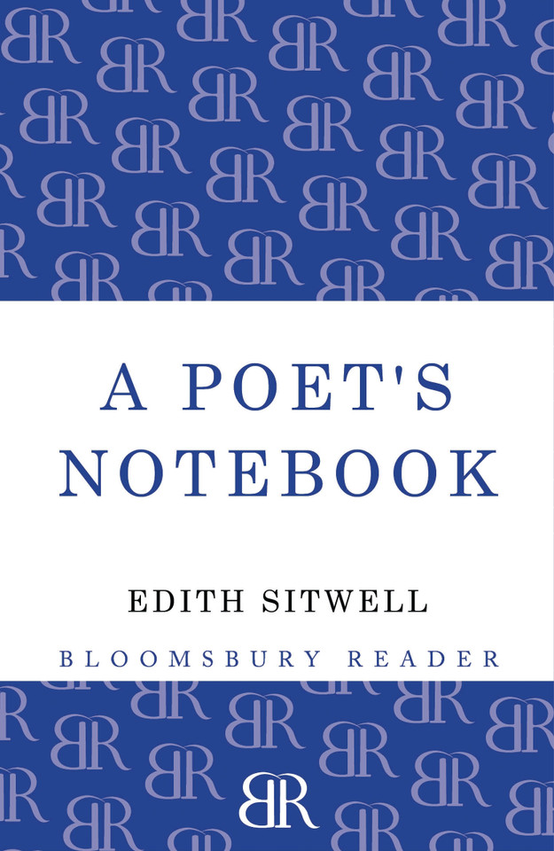 A Poet's Notebook book cover by Edith Sitwell