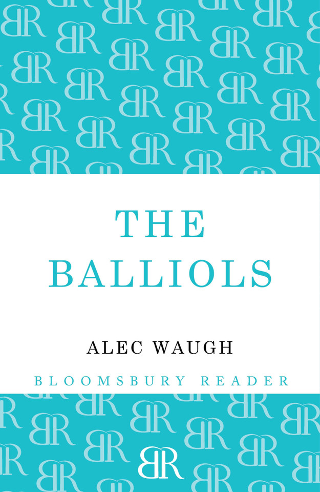 The Balliols book cover by Alec Waugh