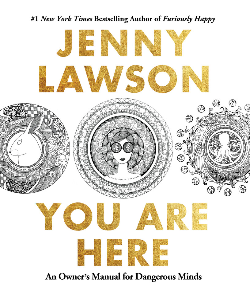 You Are Here: An Owner's Manual for Dangerous Minds book cover by Jenny Lawson