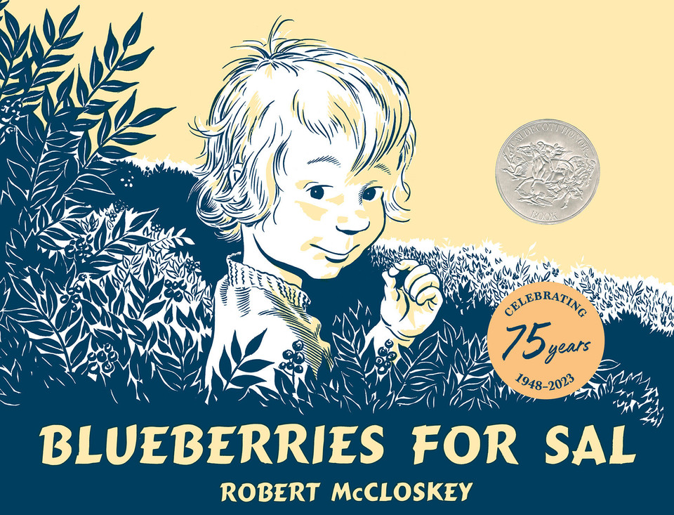 Blueberries for Sal book cover by Robert McCloskey