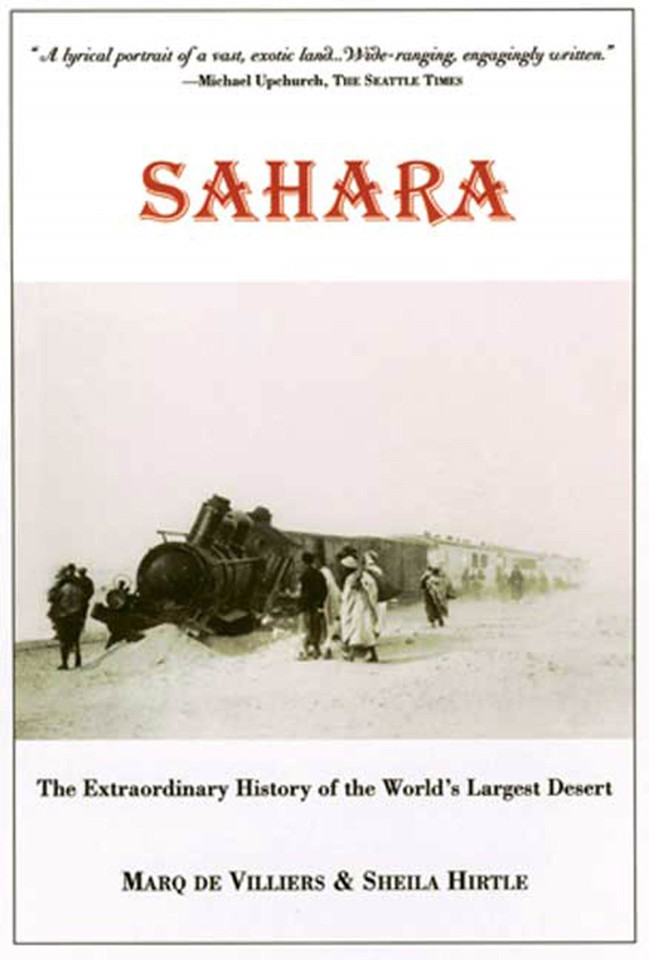 Sahara: The Extraordinary History of the World's Largest Desert book cover by Marq De Villiers, Sheila Hirtle