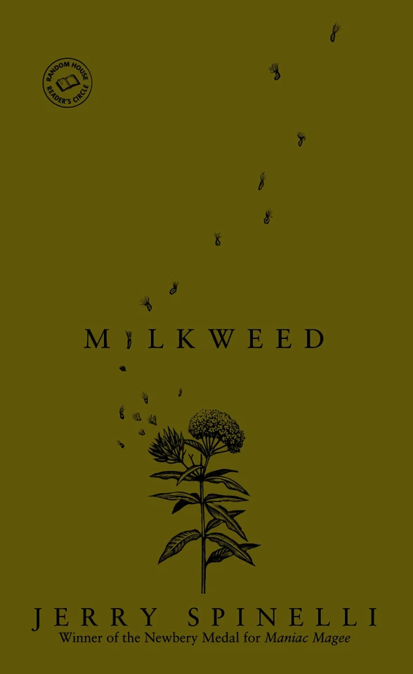 Milkweed book cover by Jerry Spinelli