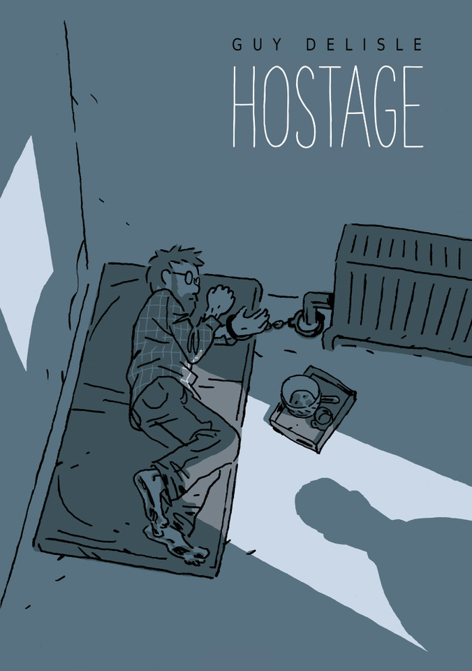 Hostage book cover by Guy Delisle