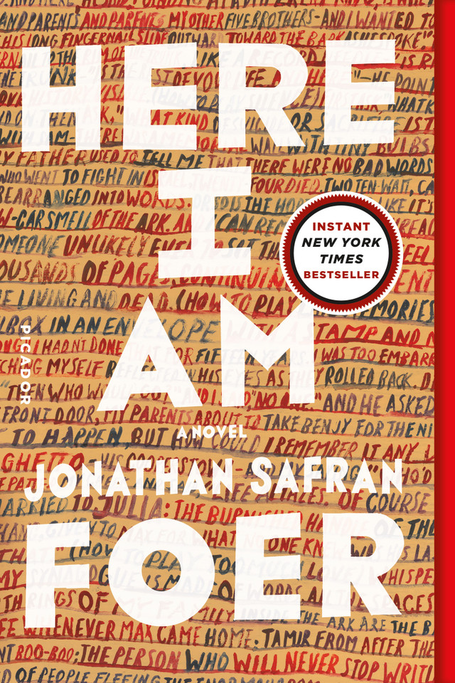Here I Am: A Novel book cover by Jonathan Safran Foer