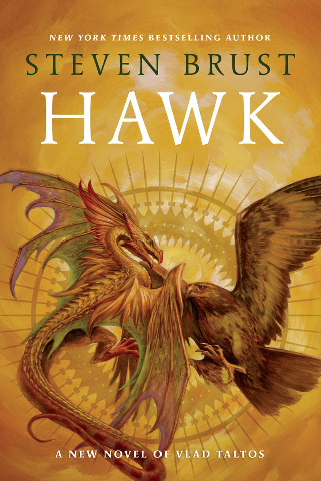 Hawk: A New Novel Vlad Taltos (Vlad #14) book cover by Steven Brust