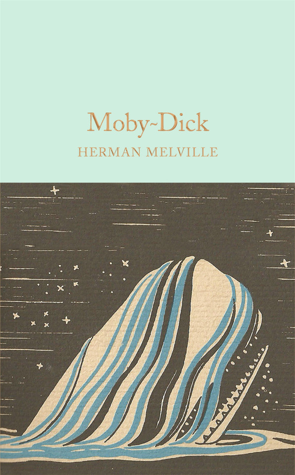 Moby-Dick book cover by Herman Melville