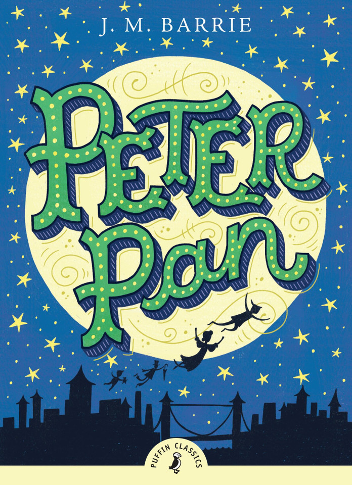 Peter Pan (Puffin Classics) book cover by J. M. Barrie