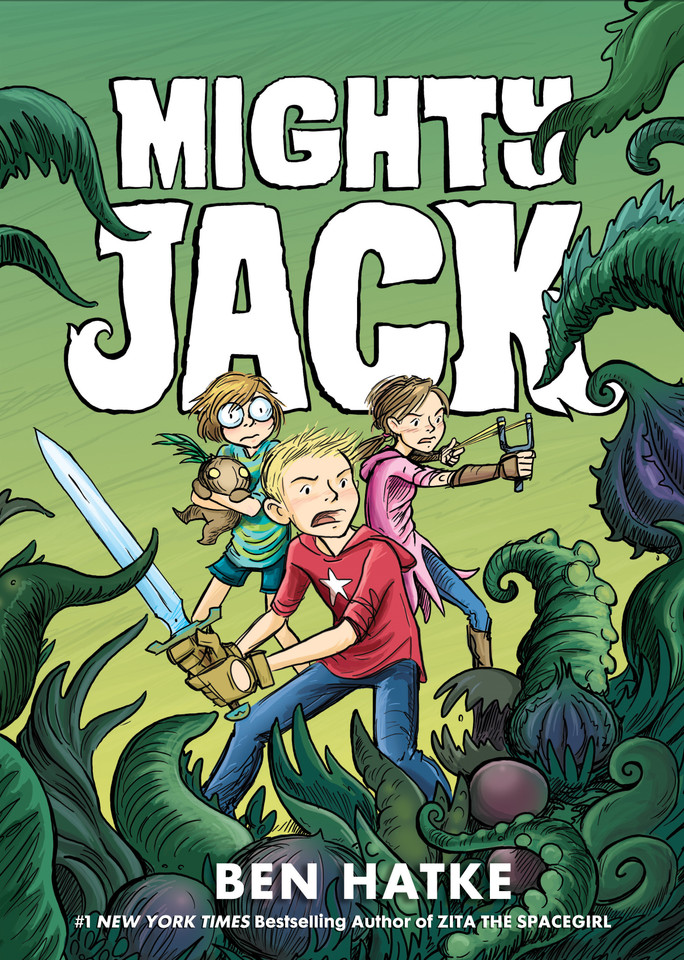 Mighty Jack (Mighty Jack #1) book cover by Ben Hatke