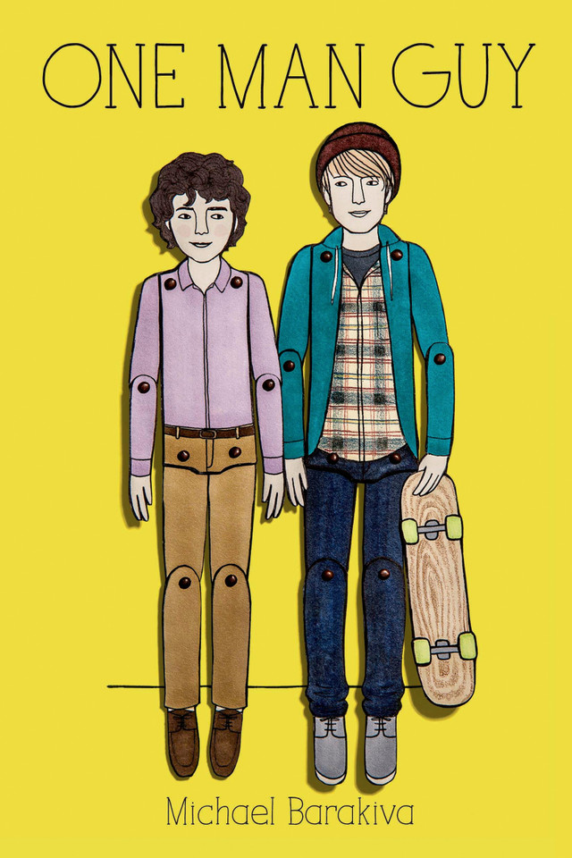 One Man Guy book cover by Michael Barakiva