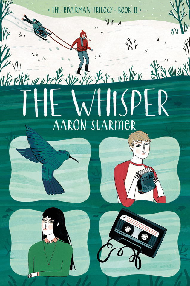 The Whisper: The Riverman Trilogy, Book II book cover by Aaron Starmer