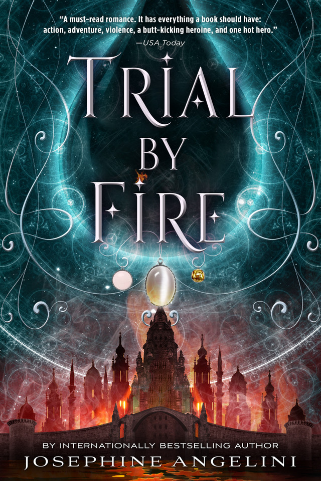 Trial by Fire book cover by Josephine Angelini