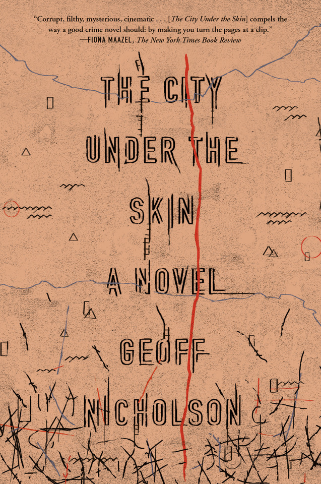 The City Under the Skin: A Novel book cover by Geoff Nicholson
