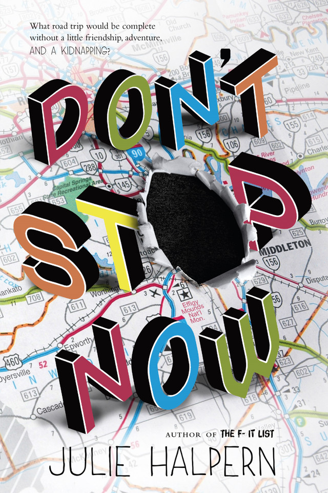 Don't Stop Now book cover by Julie Halpern