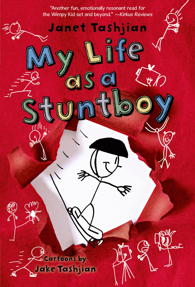 My Life as a Stuntboy book cover by Janet Tashjian
