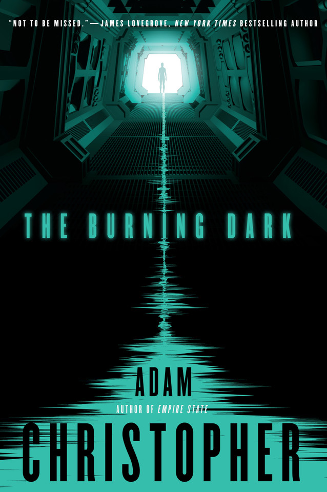 The Burning Dark (Spider War #1) book cover by Adam Christopher