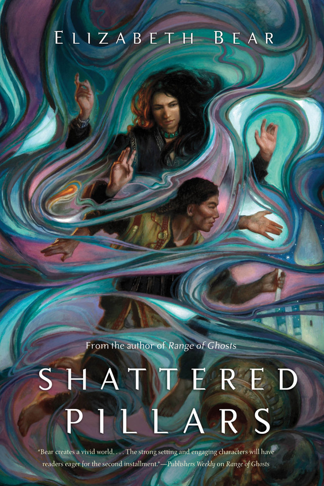 Shattered Pillars book cover by Elizabeth Bear