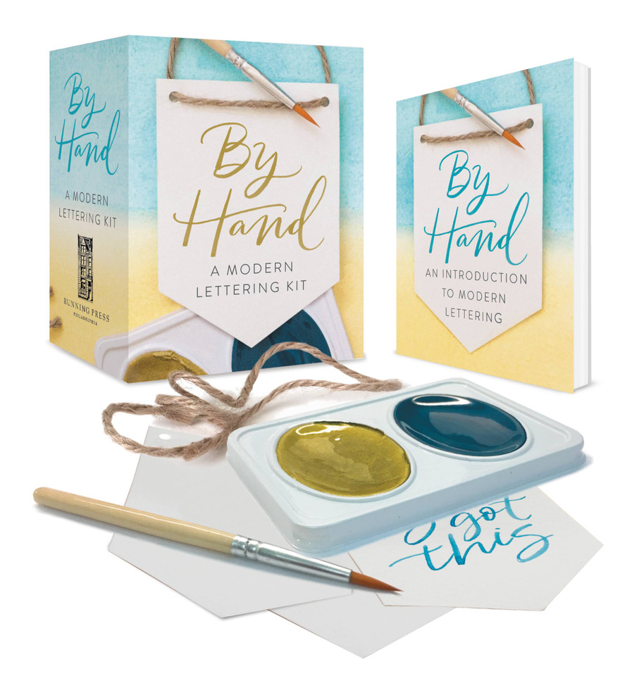 By Hand: A Modern Lettering Kit (RP Minis) book cover by Nicole Miyuki Santo