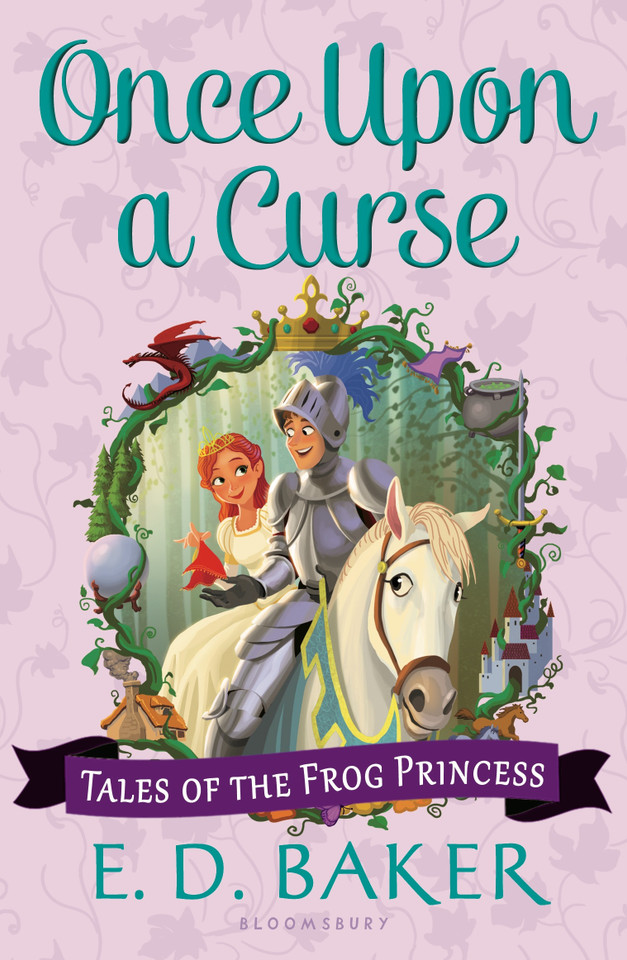 Once Upon a Curse (Tales of the Frog Princess) book cover by E.D. Baker