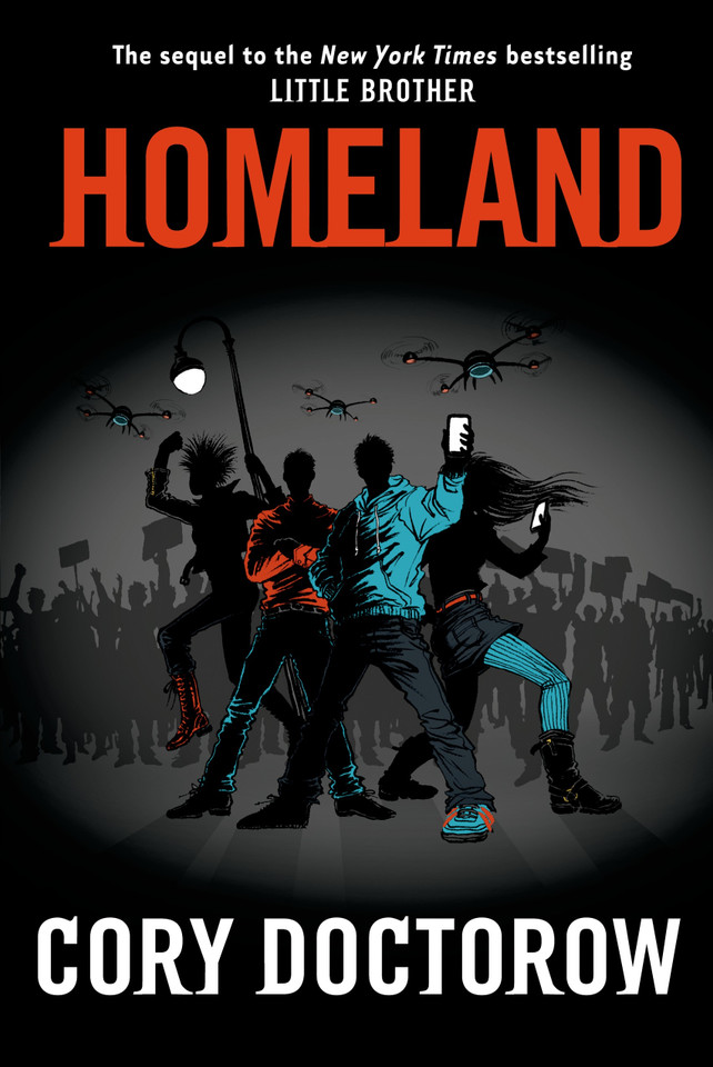 Homeland (Little Brother #2) book cover by Cory Doctorow