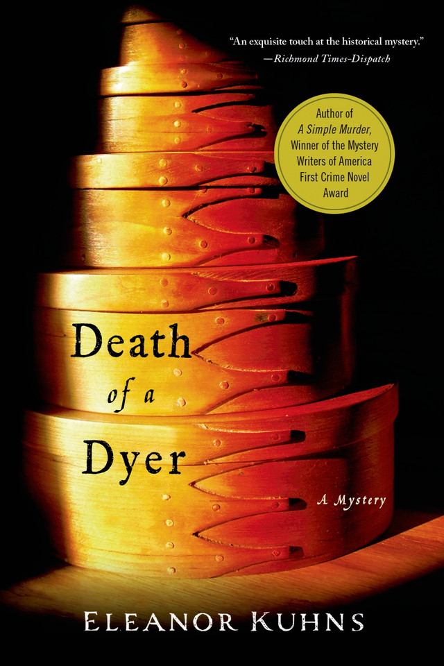 Death of a Dyer (Will Rees Mysteries #2) book cover by Eleanor Kuhns