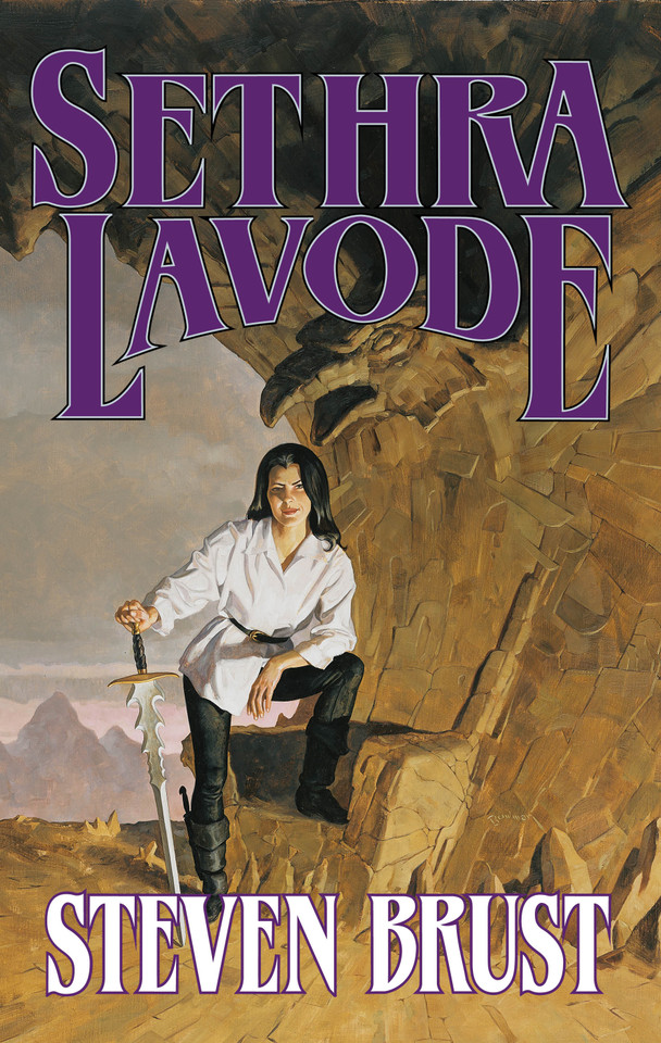 Sethra Lavode book cover by Steven Brust