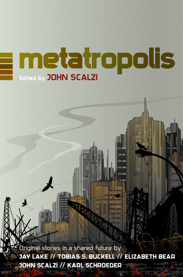 Metatropolis: Original Science Fiction Stories in a Shared Future book cover by 