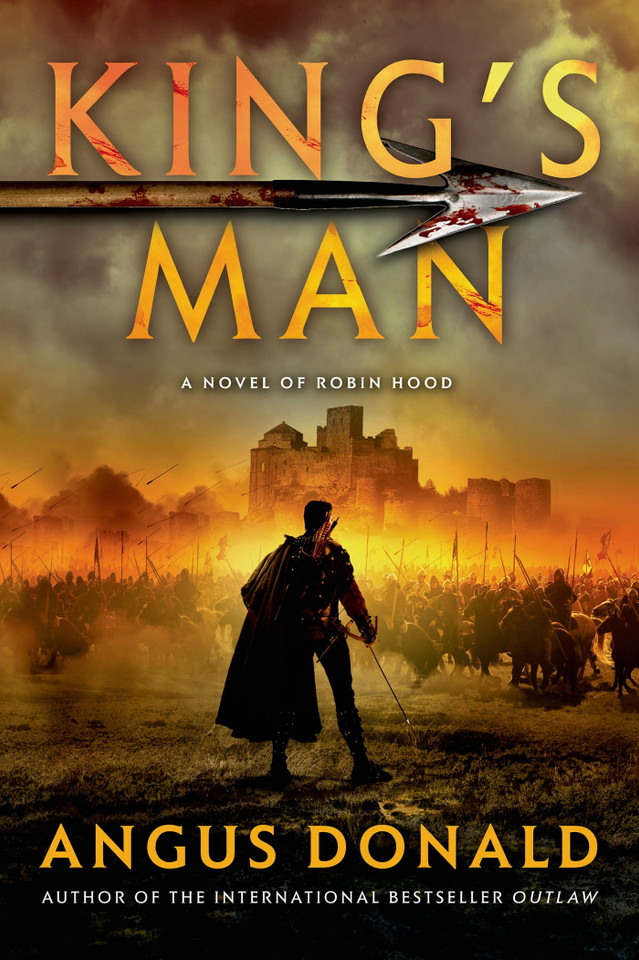 King's Man: A Novel of Robin Hood book cover by Angus Donald
