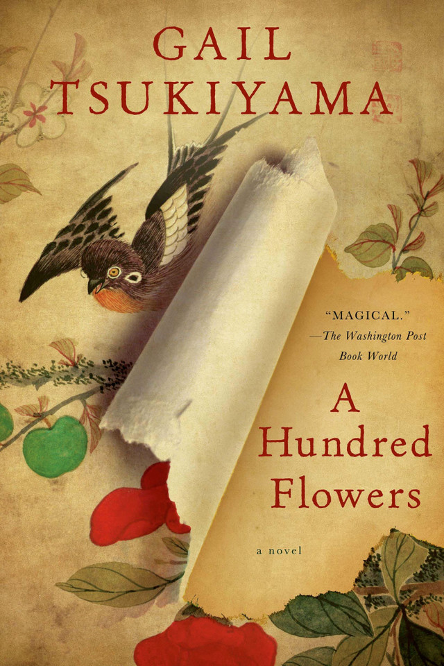 A Hundred Flowers: A Novel book cover by Gail Tsukiyama