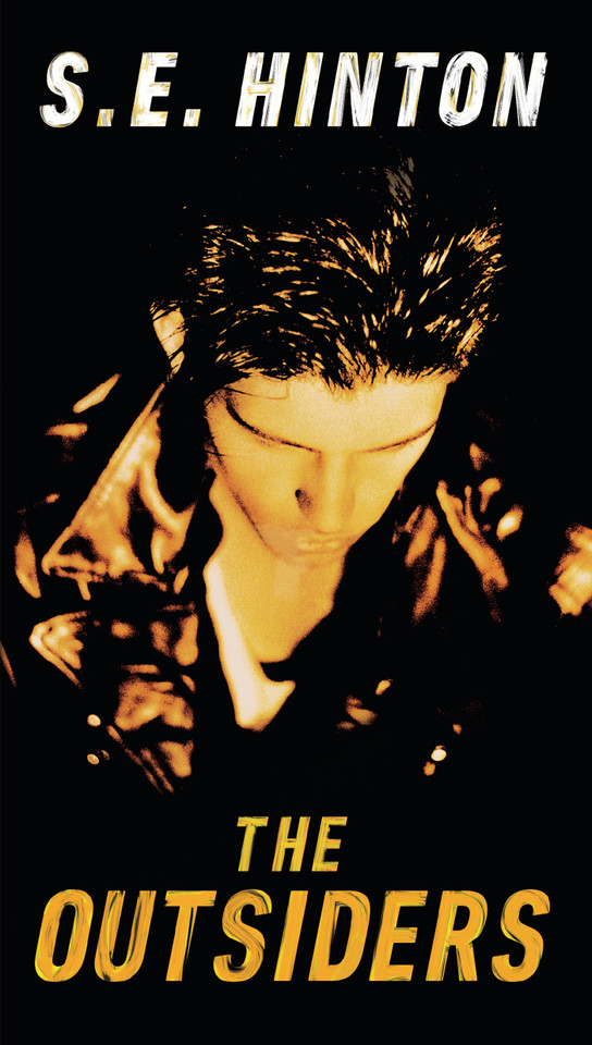 The Outsiders book cover by S. E. Hinton