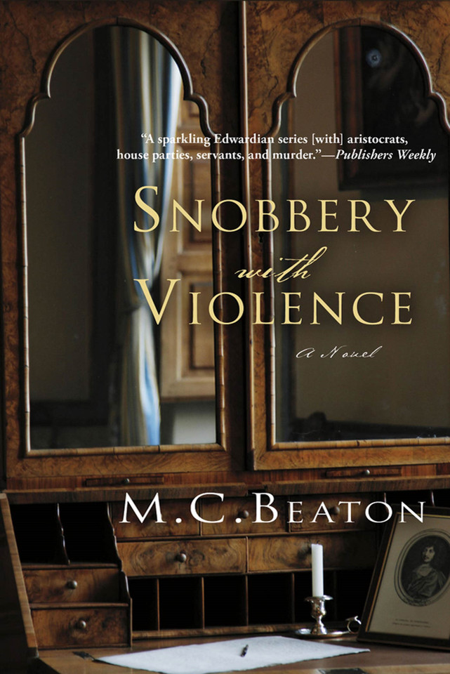 Snobbery with Violence: An Edwardian Murder Mystery (Edwardian Murder Mysteries #1) book cover by M. C. Beaton