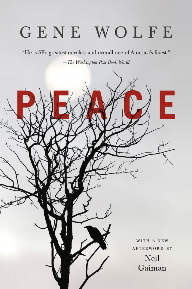 Peace book cover by Gene Wolfe