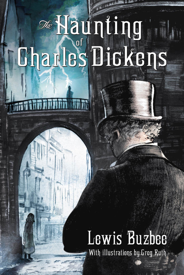 The Haunting of Charles Dickens book cover by Lewis Buzbee