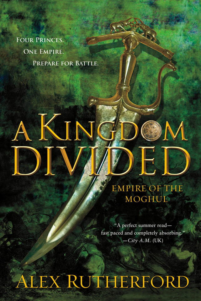 A Kingdom Divided: Empire of the Moghul (Empire of the Moghul #2) book cover by Alex Rutherford