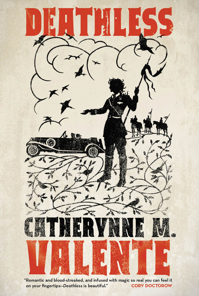 Deathless book cover by Catherynne M. Valente
