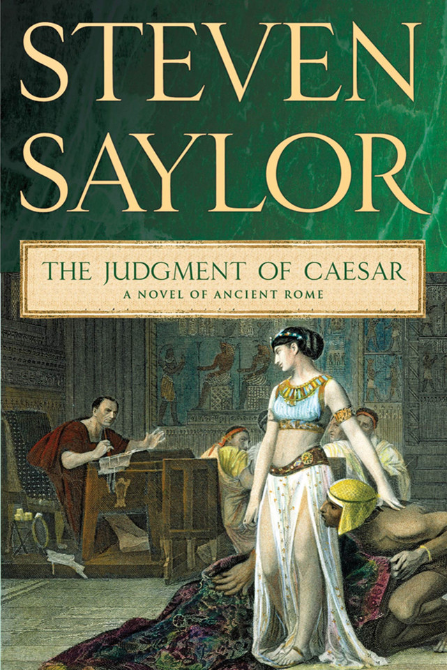 The Judgment of Caesar: A Novel of Ancient Rome (Novels of Ancient Rome #10) book cover by Steven Saylor