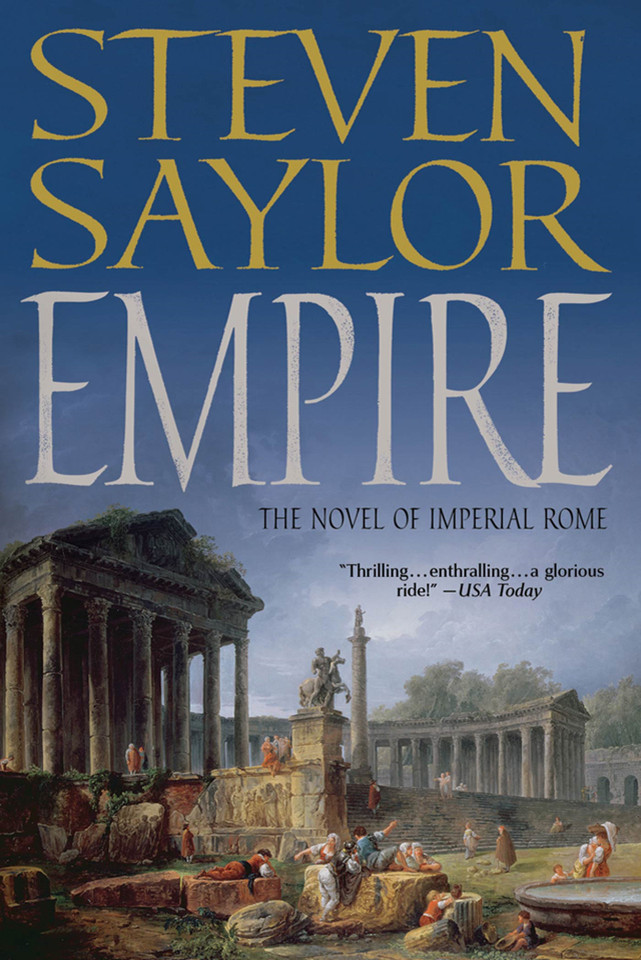 Empire: The Novel of Imperial Rome book cover by Steven Saylor