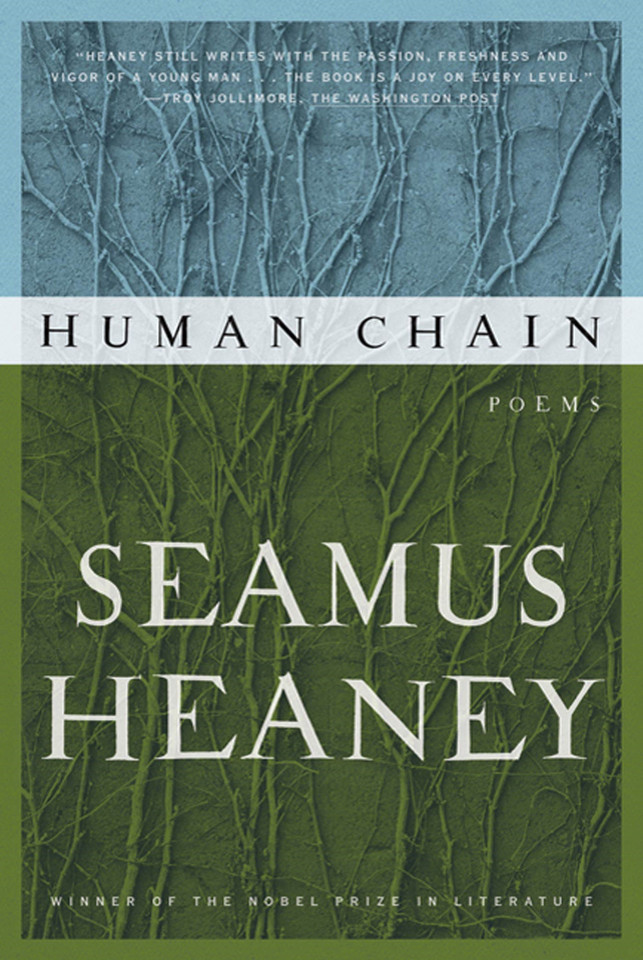 Human Chain: Poems book cover by Seamus Heaney