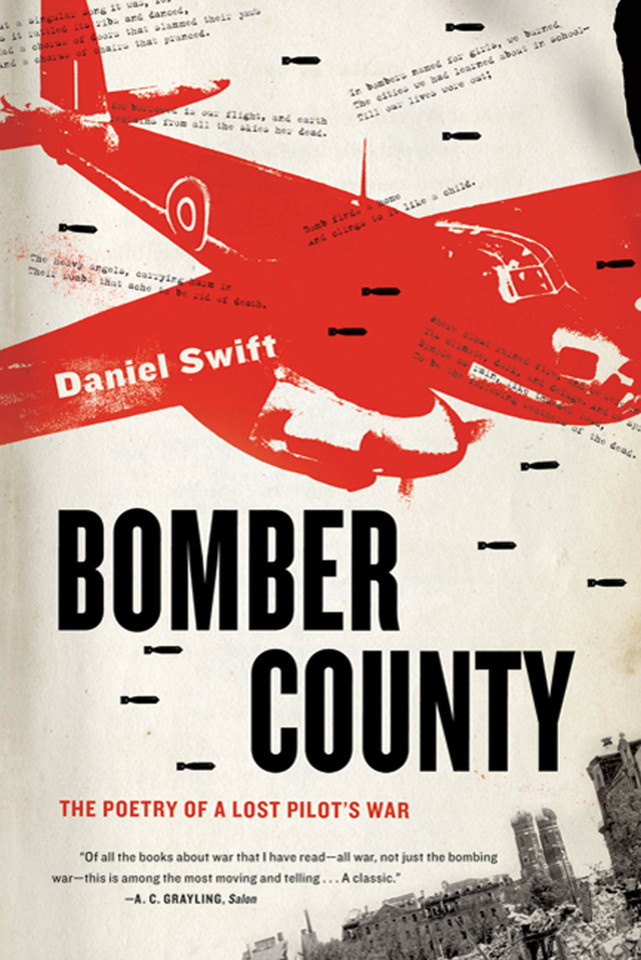 Bomber County: The Poetry of a Lost Pilot's War book cover by Daniel Swift