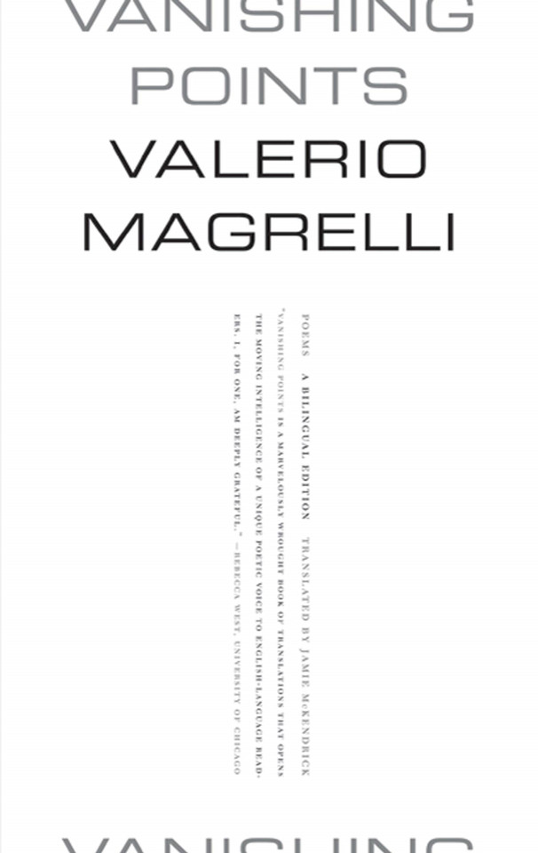Vanishing Points: Poems book cover by Valerio Magrelli